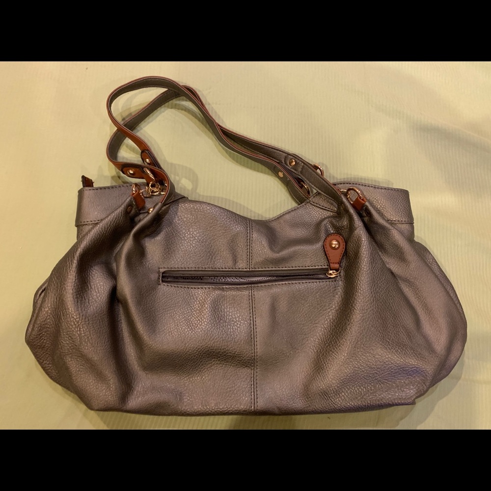 New vegan leather hobo bag.